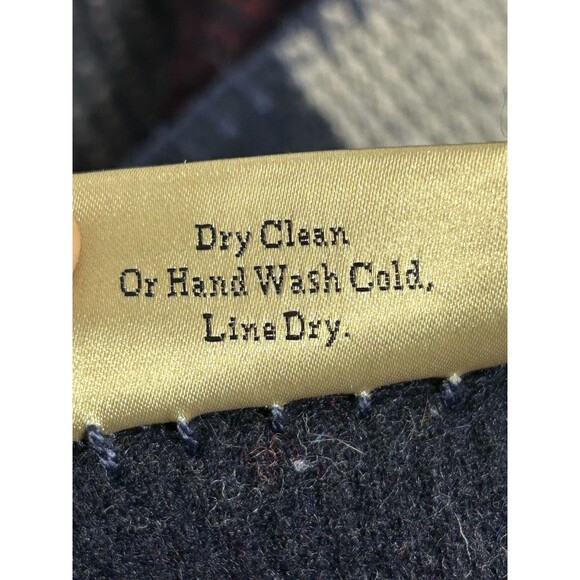 Woolrich Shirt Co. American Flag USA Throw Wool Blanket 60” X 72” Red White Blue - Picture 16 of 16